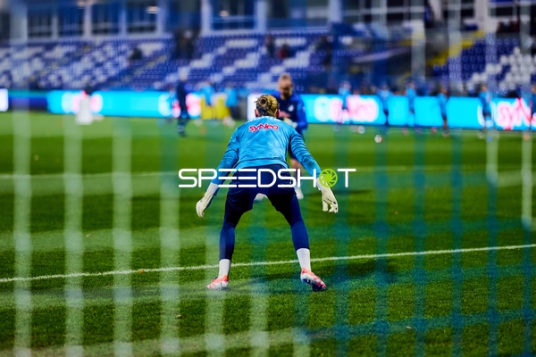 Torwart in Defensive