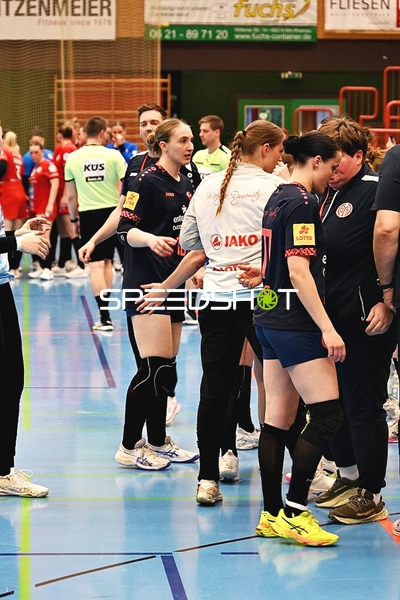 Spielvorbereitungen der Kurpfalz Bären und Mainz 05