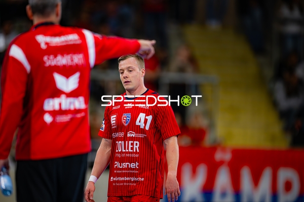 Till Hermann (41; SG BBM Bietigheim) positioniert sich