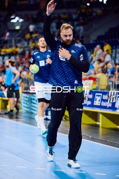 Aufwärmen vor dem Spiel