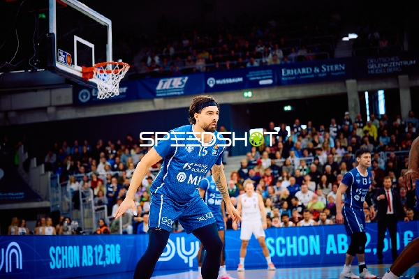 Verteidigung in einem Basketballspiel