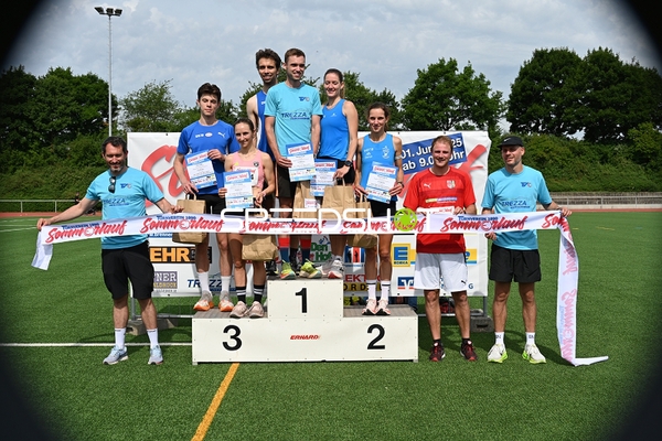 TVE Sommerlauf Edingen 2025 Siegerfoto