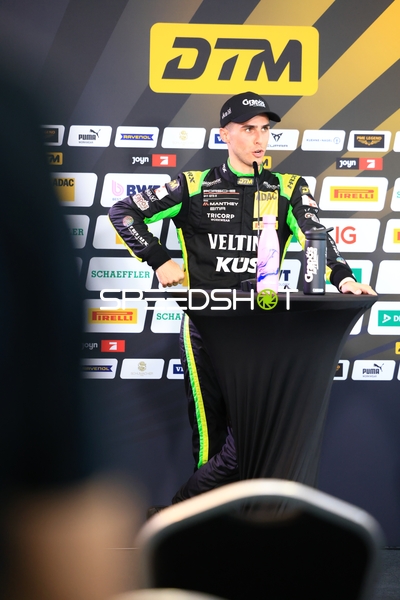 DTM 2025 (1): Mirko Bortolotti bei Pressekonferenz
