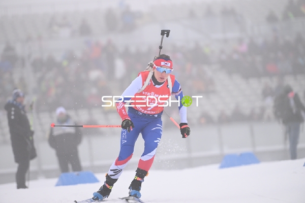 AVVAKUMOVA Ekaterina AVVAKUMOVA (7; Biathlon Frauen) in Aktion