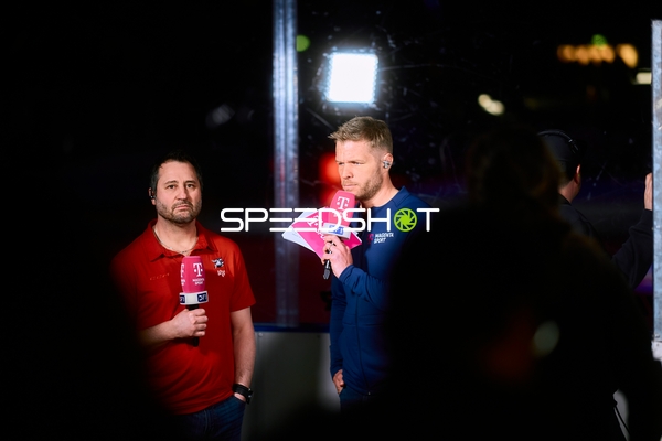 Interview während DEL Playoffs
