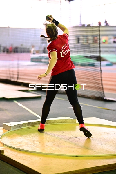 Zavala Renzo (394; USC Mainz) beim Kugelstoßen