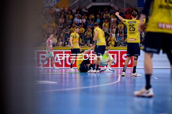 Spieler in der Halle