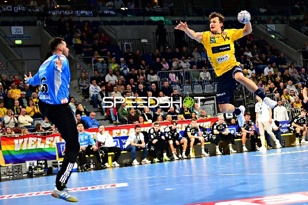 Gino Steenaerts (14; Rhein Neckar Löwen) in Aktion