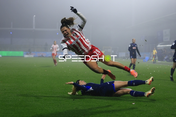 Intensiver Zweikampf im Spiel