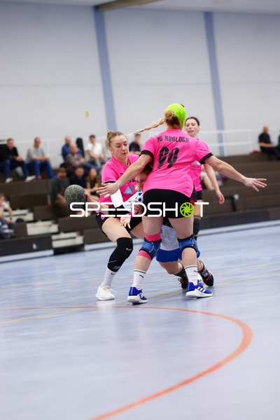 Verteidigungsaktion von SG Nußloch gegen TV Edingen