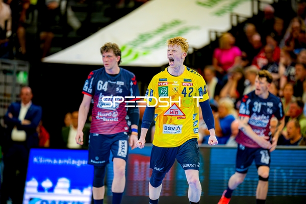 Torjubel Jon Lindenchrone Andersen (42;Rhein Neckar Löwen)