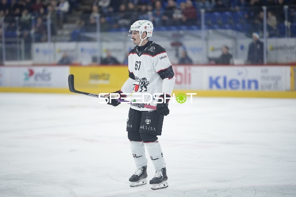 Nathan Vouardoux (67; Lausanne HC) auf dem Eis