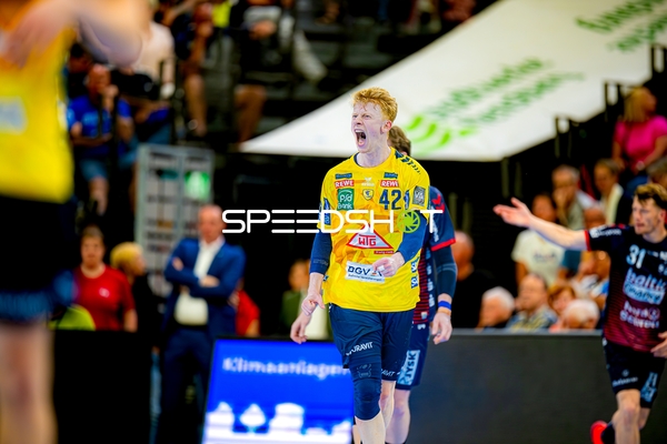 Torjubel Jon Lindenchrone Andersen (42;Rhein Neckar Löwen)