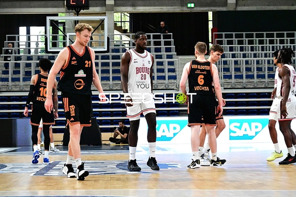 Spieler auf dem Court