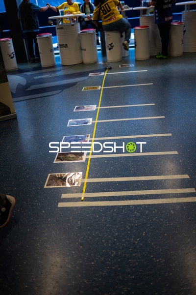 Spielfeldszene ohne Aktion