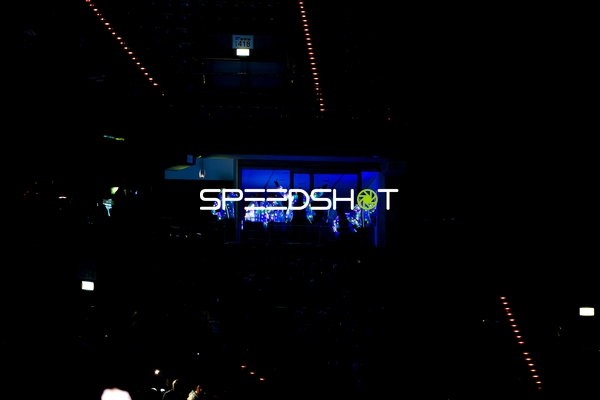 Warmup vor Spielbeginn