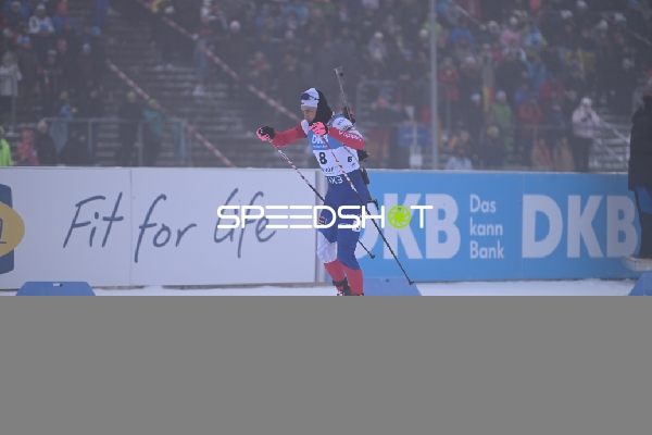 Sprint der Männer mit Jonas MARECEK (8; Biathlon Männer)