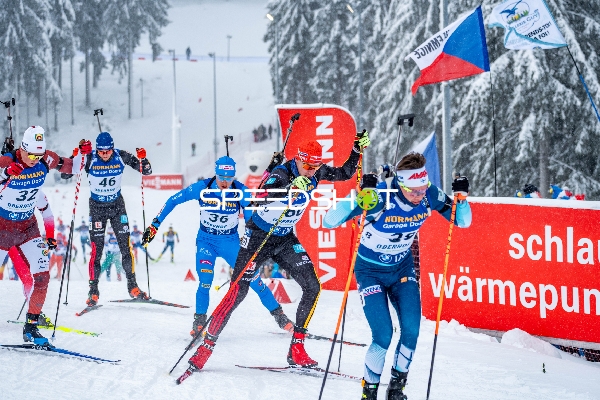 Biathleten in Aktion in Oberhof