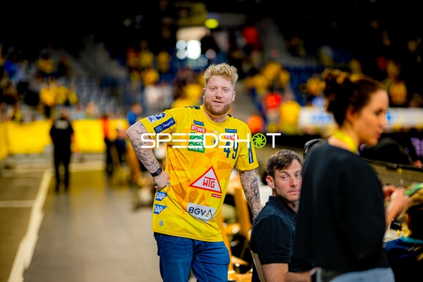Kevin Gerwin Kevin Gerwin (49;Rhein Neckar Löwen) vor Spiel