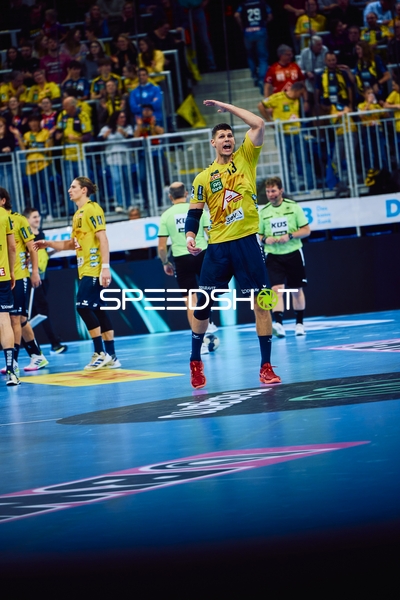 Spieler auf dem Spielfeld