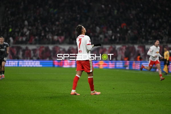 Spieler von RB Leipzig in Aktion