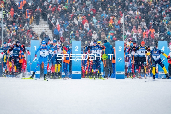 BMW IBU World Cup Biathlon, Verfolgung Männer 12.5 km in Oberhof Samstag 10.01.2026