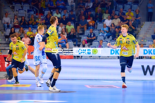 Jubel Jon Lindenchrone Andersen (42;Rhein Neckar Löwen) Jannik Kohlbacher (80;Rhein Neckar Löwen) Niklas Michalski (26;Rhein Neckar Löwen)