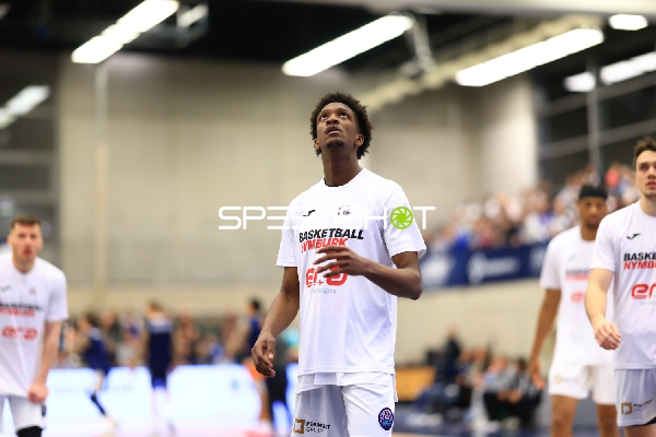 Sir Jabari Rice (10; Basketball Nymburg) in Aktion