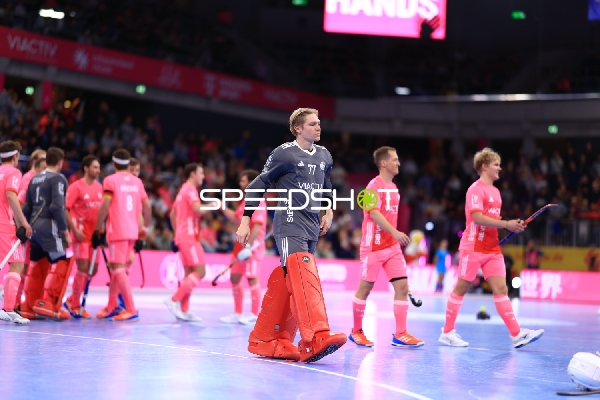 Jasper Ditzer (77; Deutschland) nach Spielende