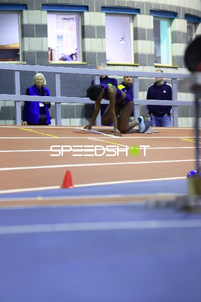 Athletin in Startposition