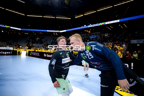 Spieler in der Halle