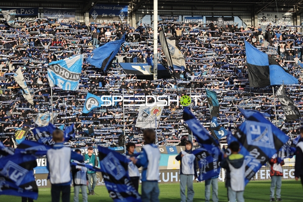 SV Waldhof Mannheim Fans in Aktion