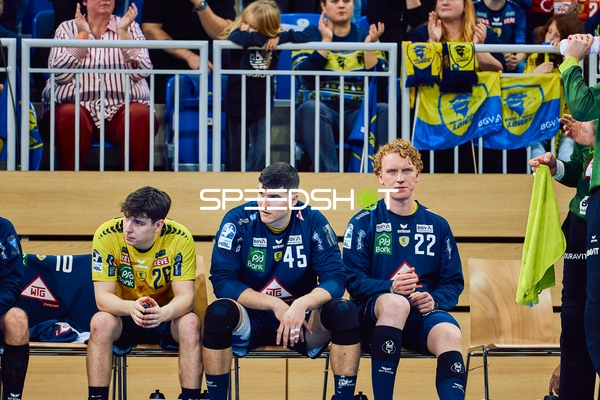 Spieler auf der Bank