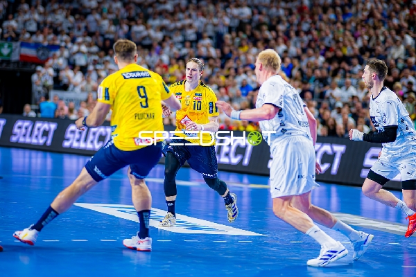 Handball I Herren I Saison 2024-2025 I DHB-Pokal I Halbfinale I Rhein-Neckar Löwen - THW Kiel I 12.04.2025