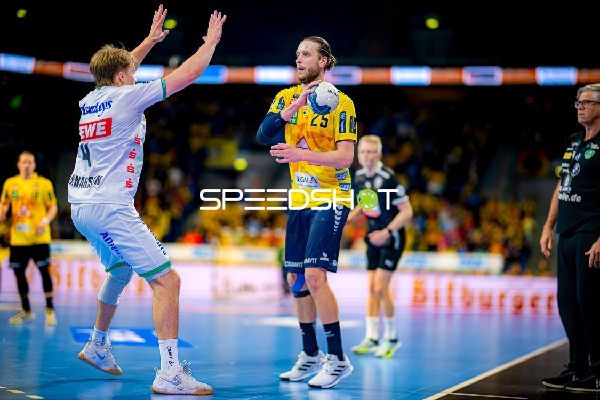 Handball I Herren I Saison 2024-2025 I Daikin HBL I 27. Spieltag I Rhein-Neckar Löwen - DHfK Leipzig I 24.04.2025