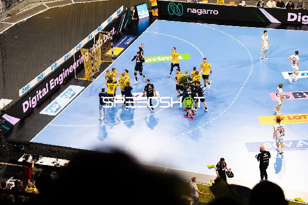 Handball I Herren I Saison 2024-2025 I Daikin HBL I 27. Spieltag I Rhein-Neckar Löwen - DHfK Leipzig I 24.04.2025