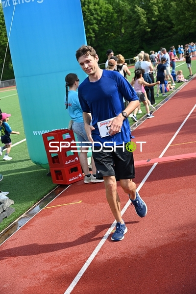 Läufer auf der Bahn