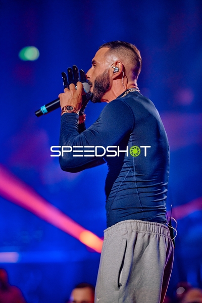 Musiker in der Ringside Zone