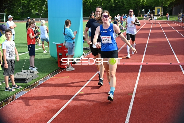 Läufer beim TVE Sommerlauf Edingen