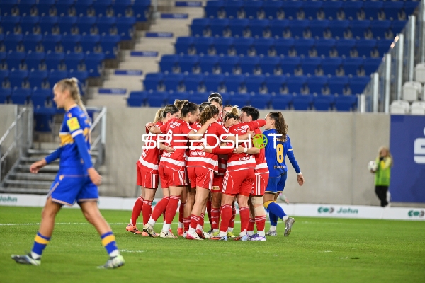 Feier nach Torerfolg