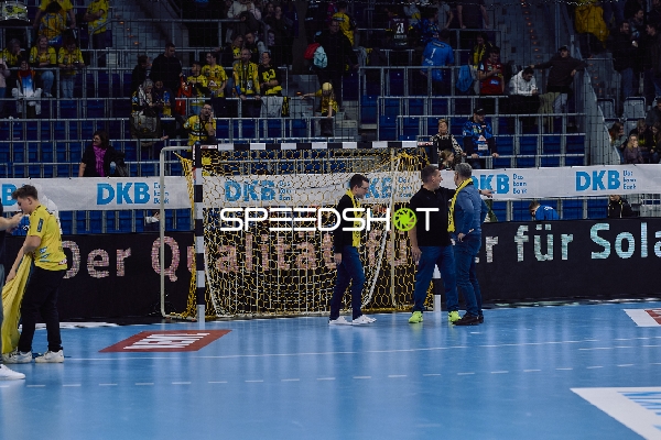 Aufbau des Spielfeldes vor Beginn des Spiels