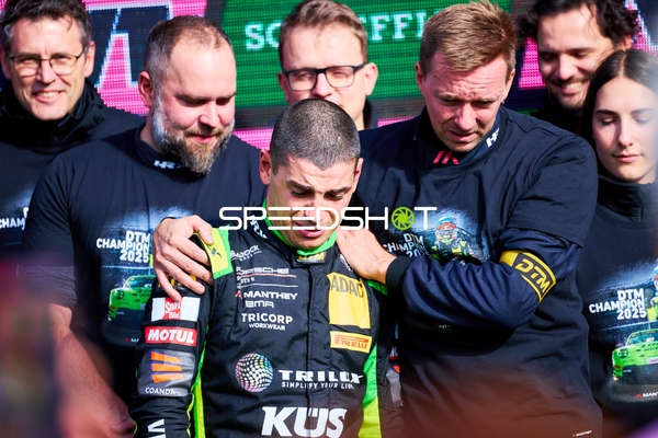Emotionen beim DTM Saisonfinale mit DTM 2025 (90): Ayhancan Güven