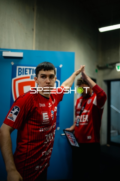 Moritz Strosack (29; SG BBM Bietigheim) positioniert sich