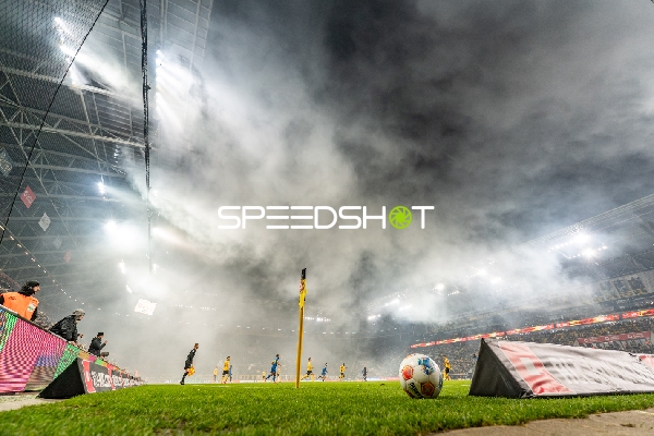 Spielszene im Stadion