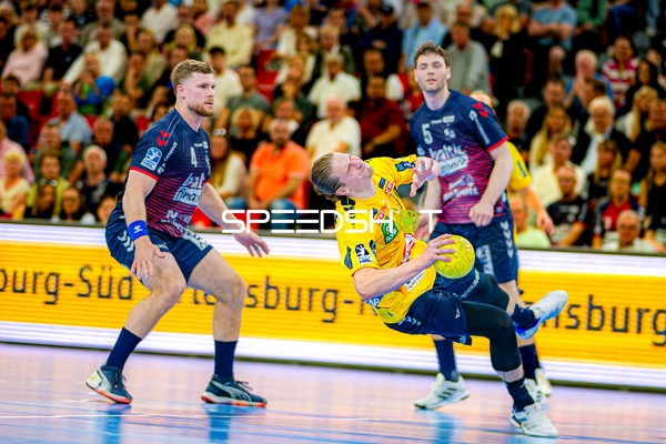 Foul Juri Knorr (10;Rhein Neckar Löwen), 5; SG Flensburg Handewitt