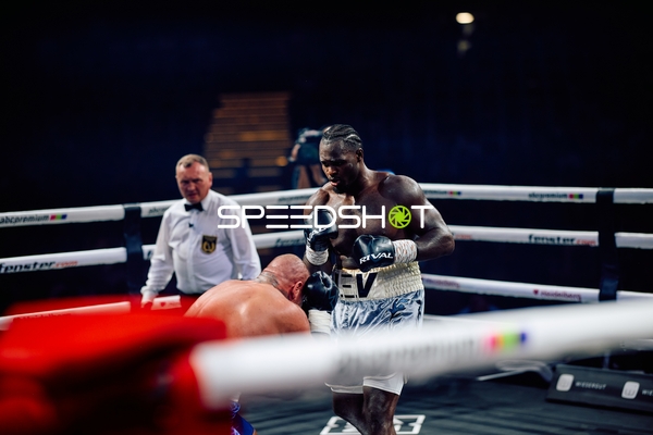 Nelvie Tiafack in Aktion