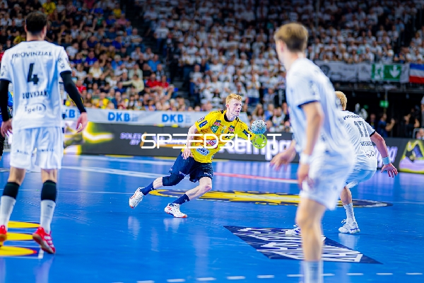 Handball I Herren I Saison 2024-2025 I DHB-Pokal I Halbfinale I Rhein-Neckar Löwen - THW Kiel I 12.04.2025