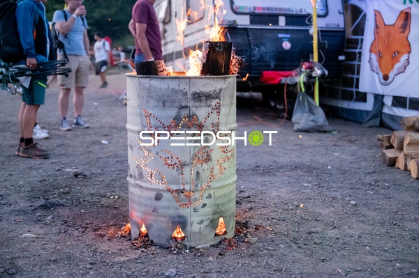 Feuerstelle beim 24h Rennen 2025