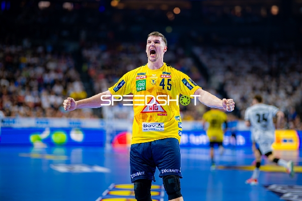 Handball I Herren I Saison 2024-2025 I DHB-Pokal I Halbfinale I Rhein-Neckar Löwen - THW Kiel I 12.04.2025