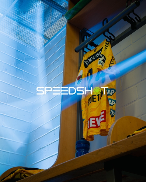 Trikot von Patrick Groetzki (24; Rhein Neckar Löwen) in der Kabine